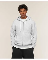 GYMSHARK - Campus Crest Zip Through Hoodie - Lyst