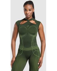 GYMSHARK - Apex Seamless Midi T-Shirt - Lyst