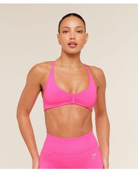 GYMSHARK - Interval Seamless Light Support Sports Bra - Lyst