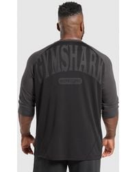 GYMSHARK - 1/3 Ls Graphic T-Shirt - Lyst