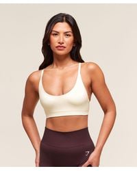 GYMSHARK - Everyday Seamless Racerback Sports Bra - Lyst