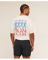 GYMSHARK - Gsrc Stencil Graphic T-Shirt - Lyst