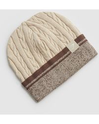 GYMSHARK - Cable Beanie - Lyst