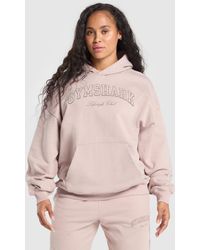 GYMSHARK - Campus Classics Graphic Hoodie - Lyst