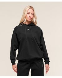 GYMSHARK - Training Oversized Fleece Hoodie - Lyst