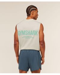 GYMSHARK - Conditioning Club Washed Tank - Lyst
