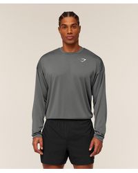 GYMSHARK - Arrival Oversized Long Sleeve T-Shirt - Lyst