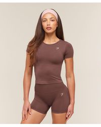 GYMSHARK - Everyday Seamless Short Sleeve Top - Lyst