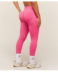 GYMSHARK - Lift Seamless 2.0 Mid-Rise Leggings - Lyst