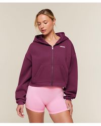GYMSHARK - Cosy Luxe Zip Through Hoodie - Lyst