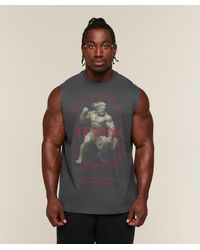 GYMSHARK - Lifting Statue Graphic Tank - Lyst