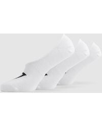 GYMSHARK - No Show Socks 3Pk - Lyst