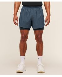 GYMSHARK - Running 4" 2In1 Shorts - Lyst