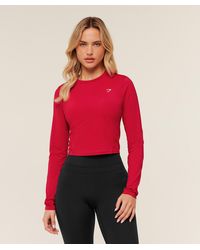 GYMSHARK - Training Midi Long Sleeve Top - Lyst
