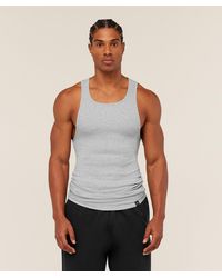 GYMSHARK - Ribbed Tank 1Pk - Lyst