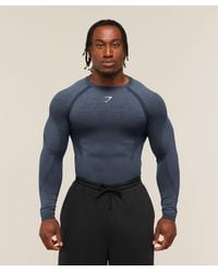 GYMSHARK - Shadow Seamless Long Sleeve T-Shirt - Lyst
