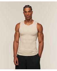 GYMSHARK - Cotton Seamless Sleeveless Top - Lyst