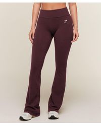 GYMSHARK - Cottonmove Flared Leggings - Lyst