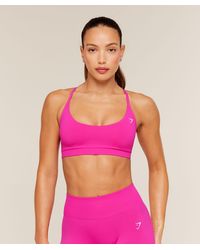 GYMSHARK - Everyday Seamless Racerback Sports Bra - Lyst