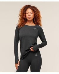 GYMSHARK - Vital Seamless 2.0 Light Long Sleeve Top - Lyst