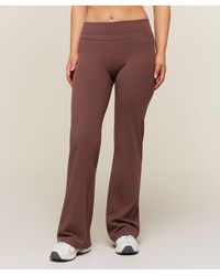 GYMSHARK - Whitney Mid-Rise Flared Leggings Short - Lyst