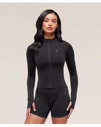 GYMSHARK - Soft Sculpt Zip Up Jacket - Lyst