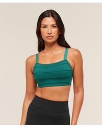 GYMSHARK - Pleated Medium Support Sports Bra - Lyst