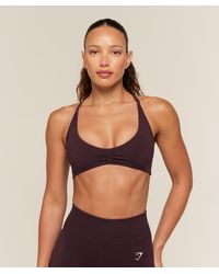 GYMSHARK - Relay Seamless Light Support Sports Bra - Lyst