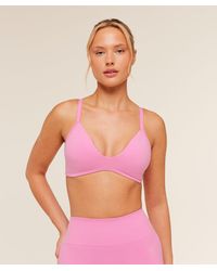 GYMSHARK - Soft Sculpt V-Neck Sports Bra - Lyst