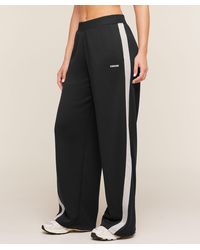 GYMSHARK - Lightweight Tricot Wide Leg Pants - Lyst