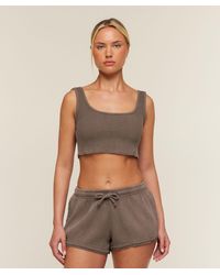 GYMSHARK - Washed Waffle Tank - Lyst
