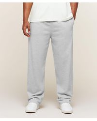 GYMSHARK - Campus Crest Wide Leg Joggers - Lyst