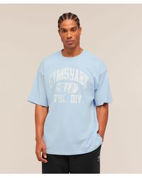 GYMSHARK - Athletic Division Graphic T-Shirt - Lyst