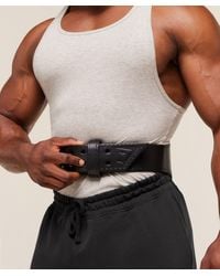 GYMSHARK - Tapered Double Prong Lifting Belt - Lyst