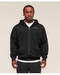 GYMSHARK - Olde English Zip Up Hoodie - Lyst