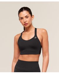 GYMSHARK - Crossover Strap High Support Sports Bra - Lyst