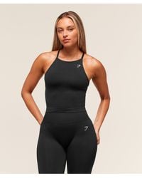 GYMSHARK - Everyday Seamless Tank With Shelf - Lyst