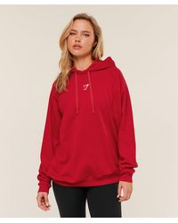 GYMSHARK - Training Oversized Fleece Hoodie - Lyst