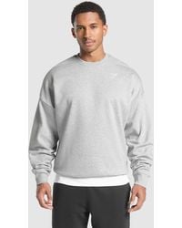 GYMSHARK - Oversized Crest Crew - Lyst
