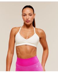 GYMSHARK - Washed Minimal Sports Bra - Lyst