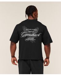GYMSHARK - Eagle Script Graphic T-Shirt - Lyst