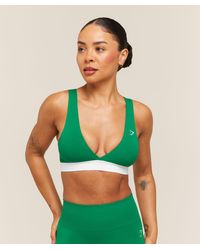 GYMSHARK - Everyday Seamless Contrast Bra - Lyst
