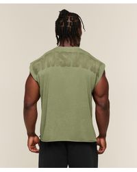 GYMSHARK - Power Washed Cut Off Tank - Lyst