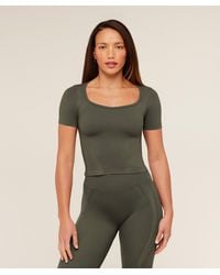 GYMSHARK - Weekend Seamless Short Sleeve Top - Lyst