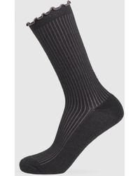 GYMSHARK - Frill Crew Single Sock - Lyst