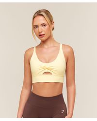 GYMSHARK - Twist Front Sports Bra - Lyst
