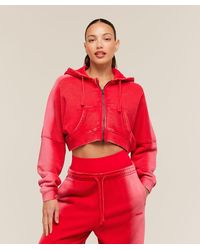 GYMSHARK - Pump Washed Zip Through Hoodie - Lyst