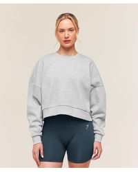 GYMSHARK - Training Oversized Boxy Sweatshirt - Lyst