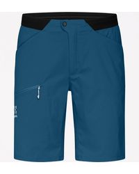 Damen Bekleidung Kurze Hosen Mini Shorts Haglöfs Outdoorhose rugged flex in Blau 