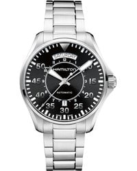 Hamilton - Khaki Aviation Pilot Day Date Auto - Lyst